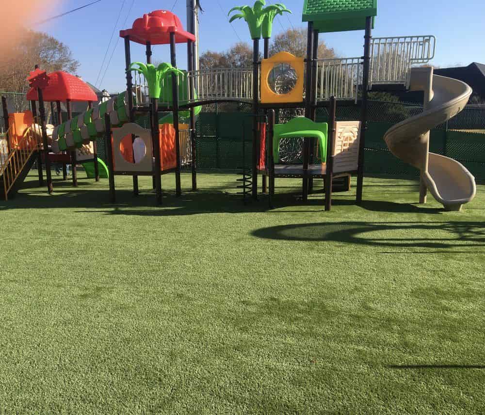 Playground Turf Installation image